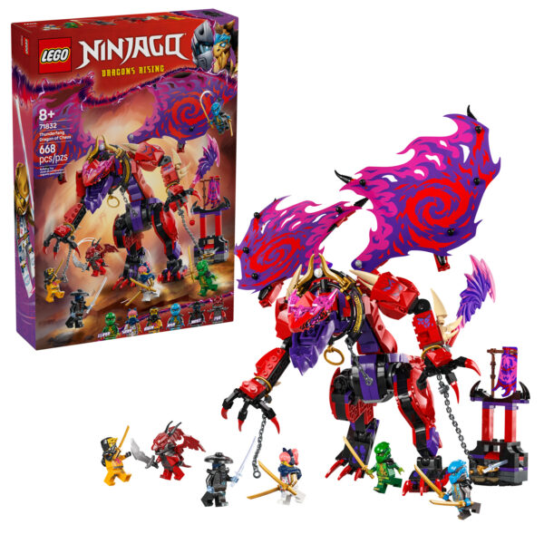 71832 lego ninjago thunderfang dragon of chaos