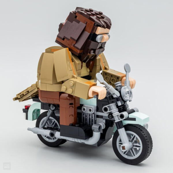 76443 lego harry potter hagrid harry motorcyle ride review 2