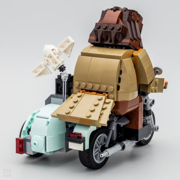 76443 lego harry potter hagrid harry motorcyle ride review 3