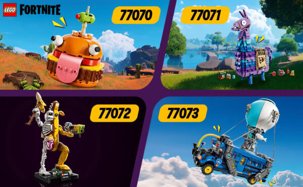 Nouveautés LEGO FORTNITE : les sets sont maintenant disponibles ailleurs que chez LEGO