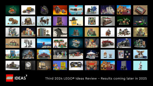 LEGO IDEAS : 54 projets qualifiés pour la troisième phase de review 2024