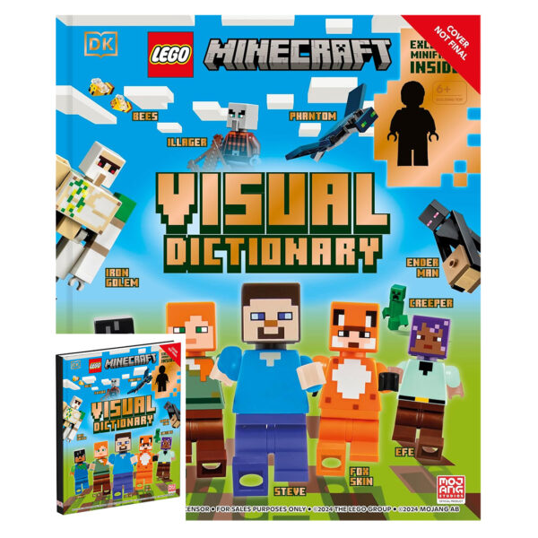 À paraître en 2025 : LEGO Minecraft Visual Dictionary