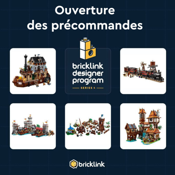 lego bricklink designer program series 4 precommandes ouvertes