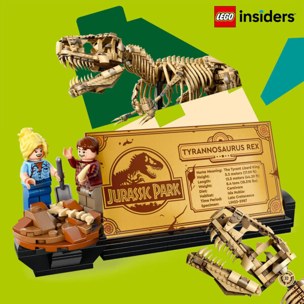 LEGO Jurassic World 76968 Dinosaur Fossils Tyrannosaurus rex : le set est disponible sur le Shop