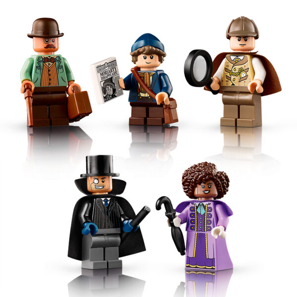10351 lego icons sherlock holmes book nook 1