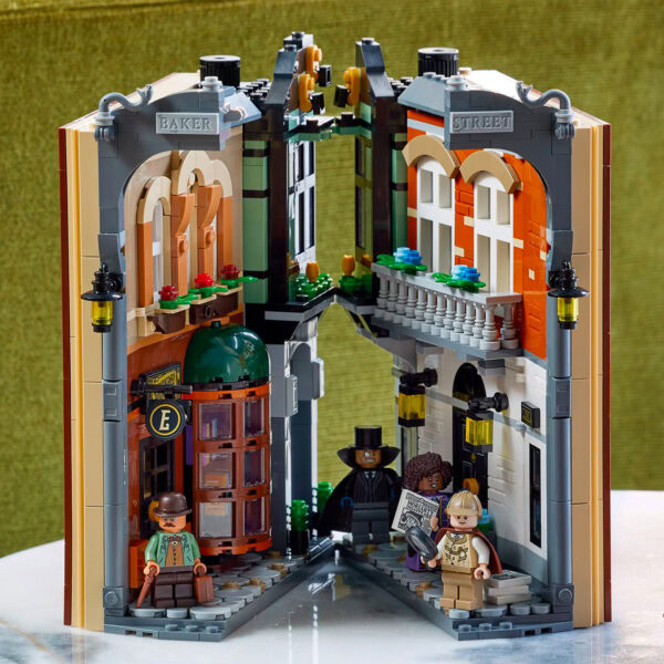 10351 lego icons sherlock holmes book nook 3