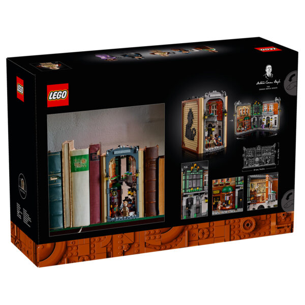 10351 lego icons sherlock holmes book nook 6