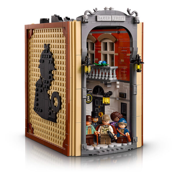 10351 lego icons sherlock holmes book nook 7