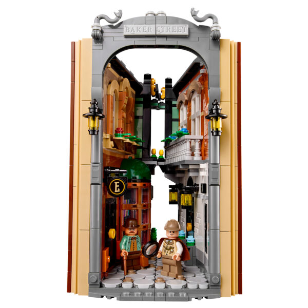 10351 lego icons sherlock holmes book nook 8