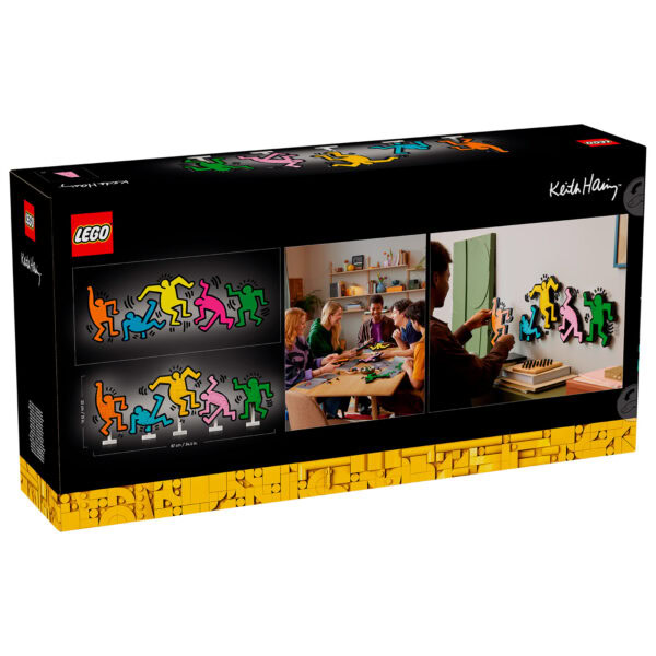 31216 lego art keith haring dancing figures 8