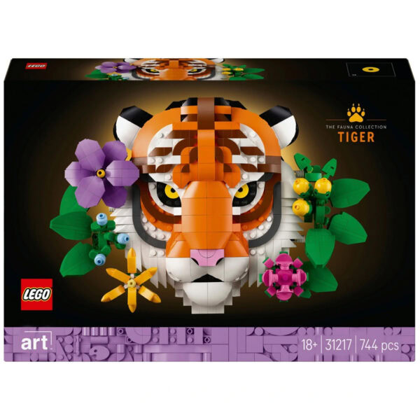 31217 lego art fauna collection tiger 1