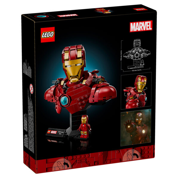 76327 lego marvel iron man mk4 bust 2