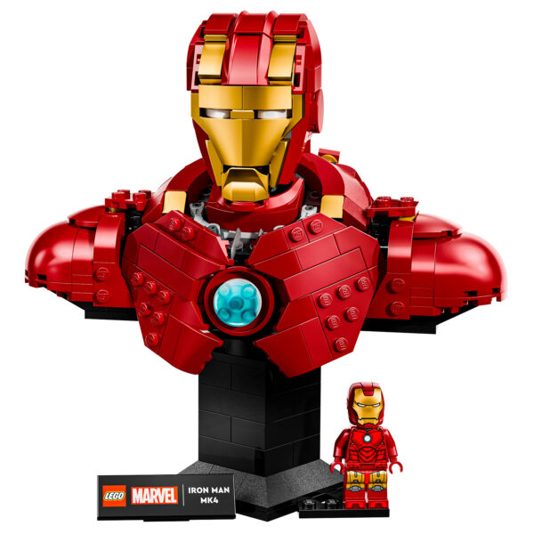 76327 lego marvel iron man mk4 bust 3