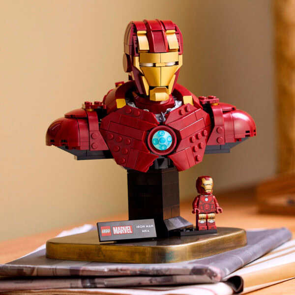 76327 lego marvel iron man mk4 bust 6