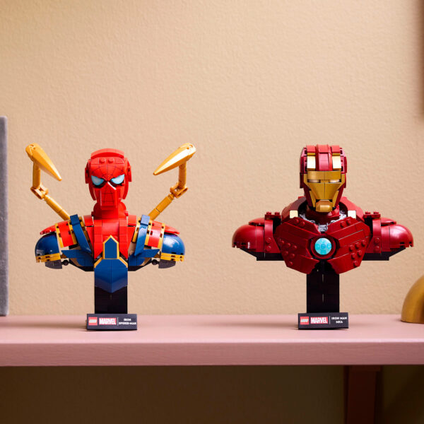 76327 lego marvel iron man mk4 bust 7