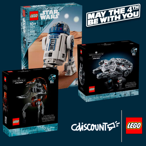 Chez Cdiscount : 20% de réduction sur une sélection de sets LEGO Star Wars
