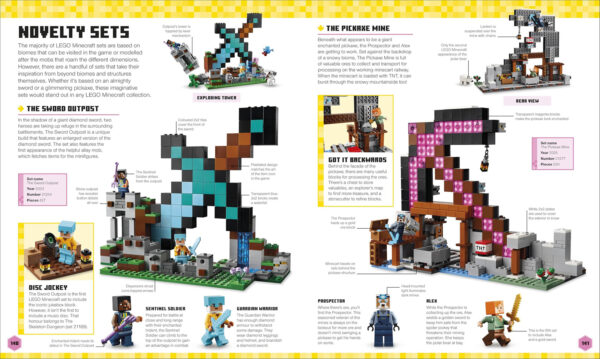 lego minecraft visual dictionary makena exclusive minifigure 1