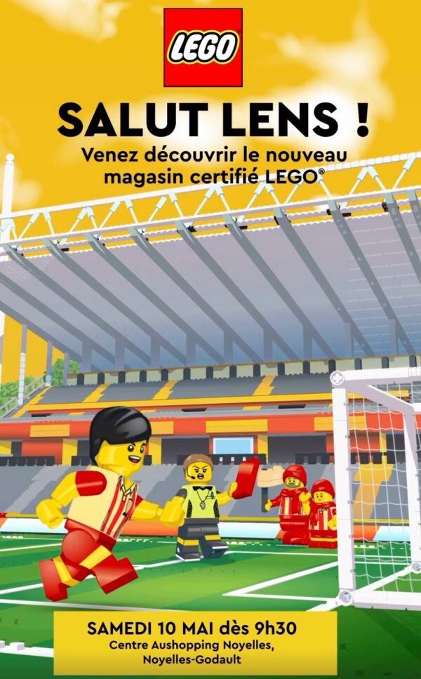 Le LEGO Certified Store de Noyelles-Godault (62) ouvrira ses portes le 10 mai 2025