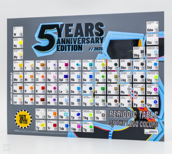 wlwyb periodic table lego colors 2025 anniversary 2